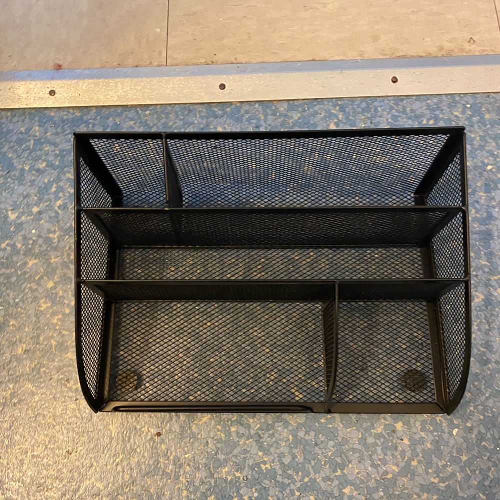 A desk organizer